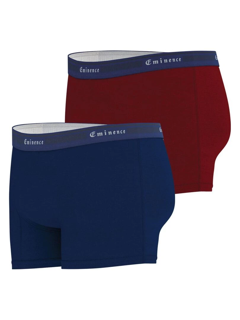 Lot de 2 boxers homme Tailor   Bleu marine
