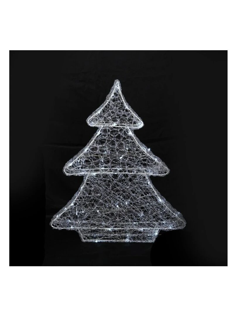 Grand sapin lumineux 80 Led Blanc