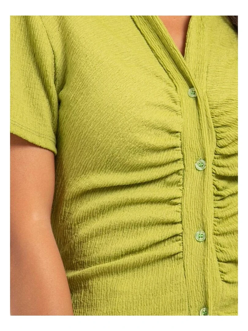 Chemise manches courtes ORLA   Vert