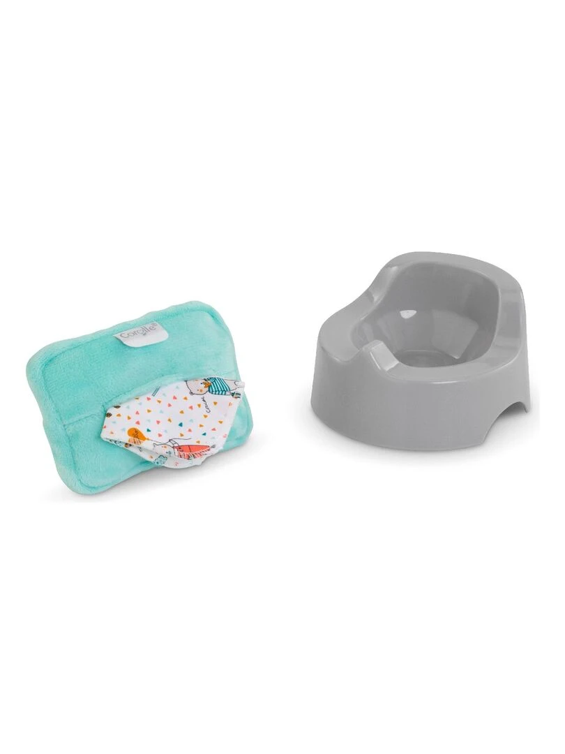 Pot et Lingette pour poupon 30 et 36 cm N/A