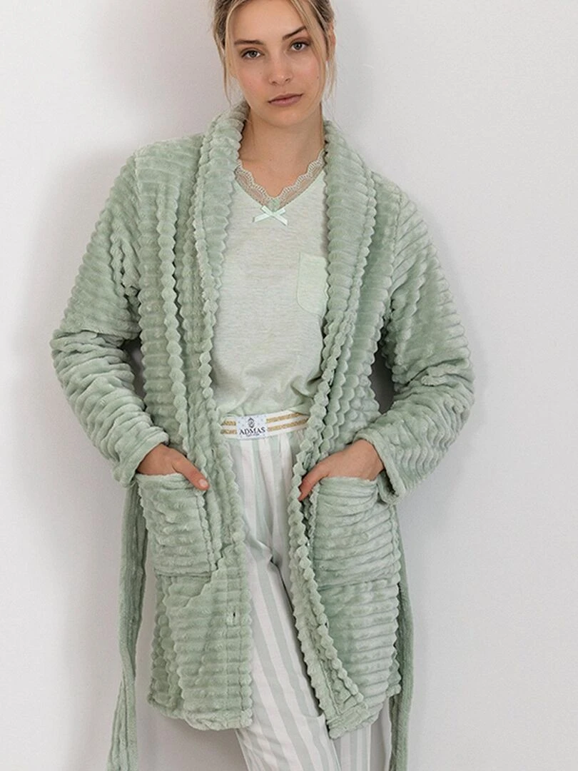Robe de chambre Winter Paisley   Vert
