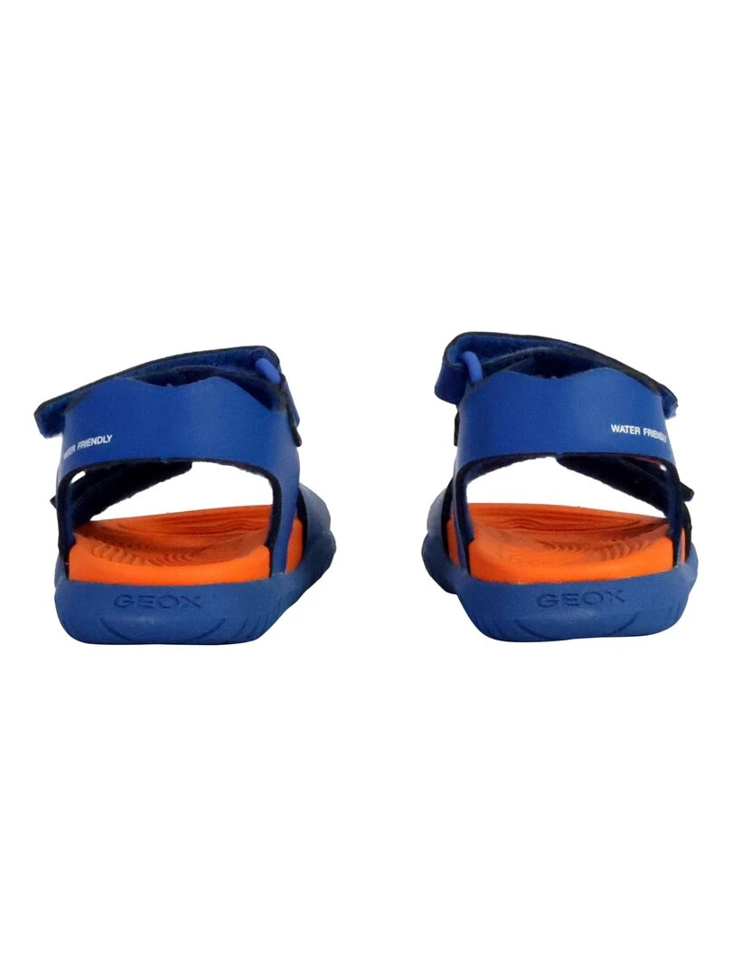 Sandale à Scratch Plate Geox Enfant Fusbetto   Bleu