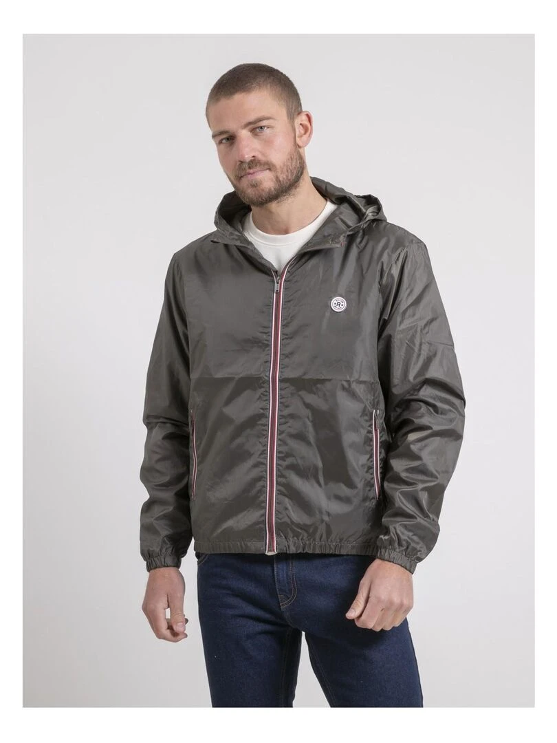 Blouson coupe vent capuche ZALTA Kaki
