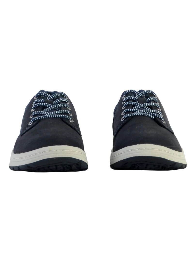 Basket Cuir Caterpillar Colfax   Bleu