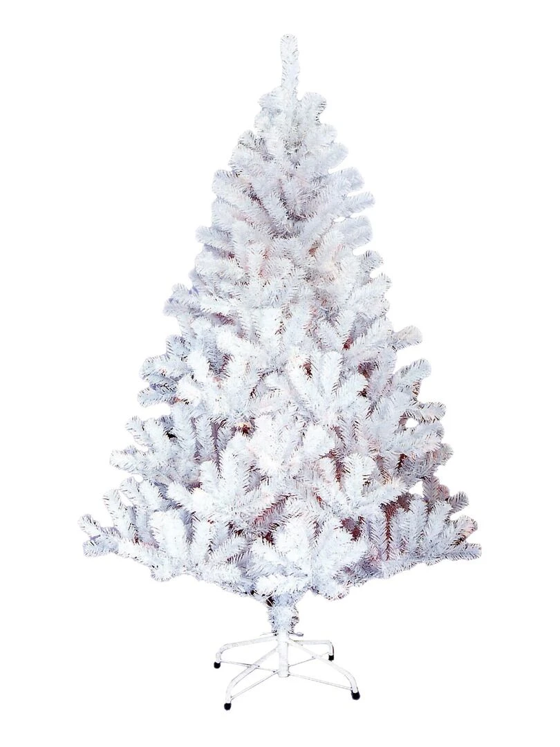 Sapin blanc 150 cm 380 branches Blanc