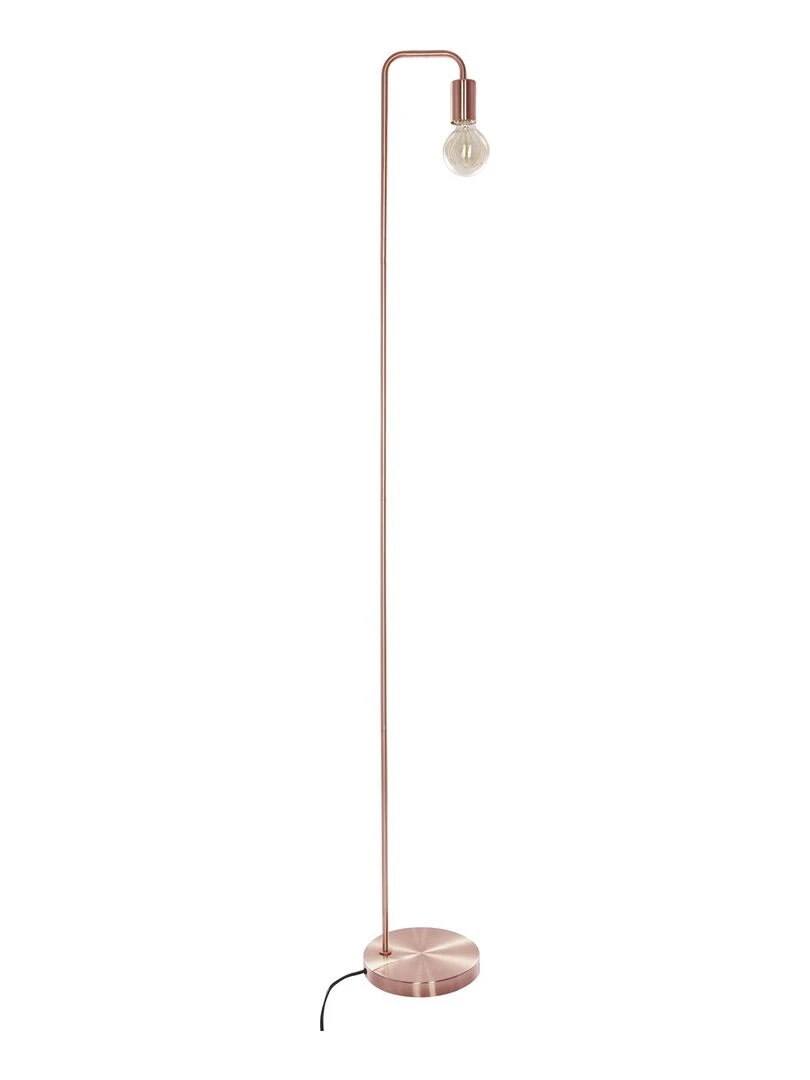 Lampadaire en métal Cuivre