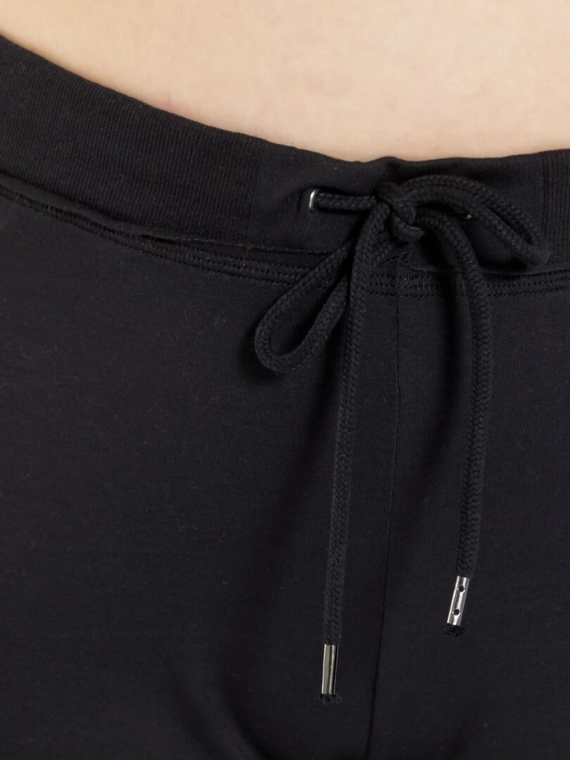 Pantalon de sport en maille fine jersey   noir