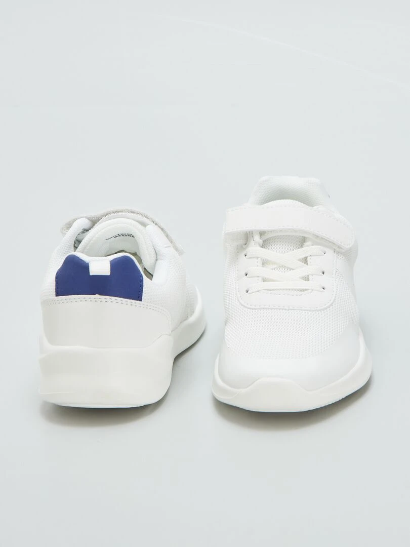 Baskets basses running   Blanc