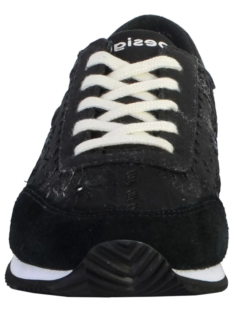 Basket Cuir Desigual Royal   Noir