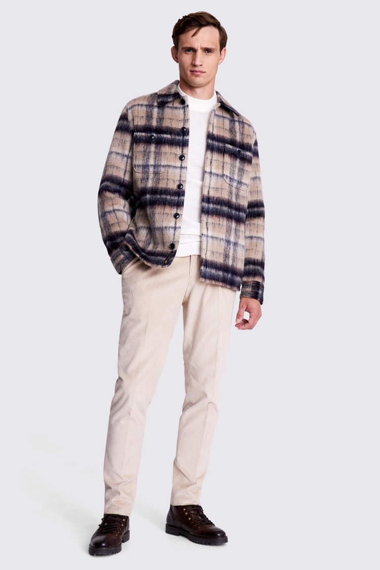 Slim Fit Wine Stretch Shirt    Buy Online at Moss