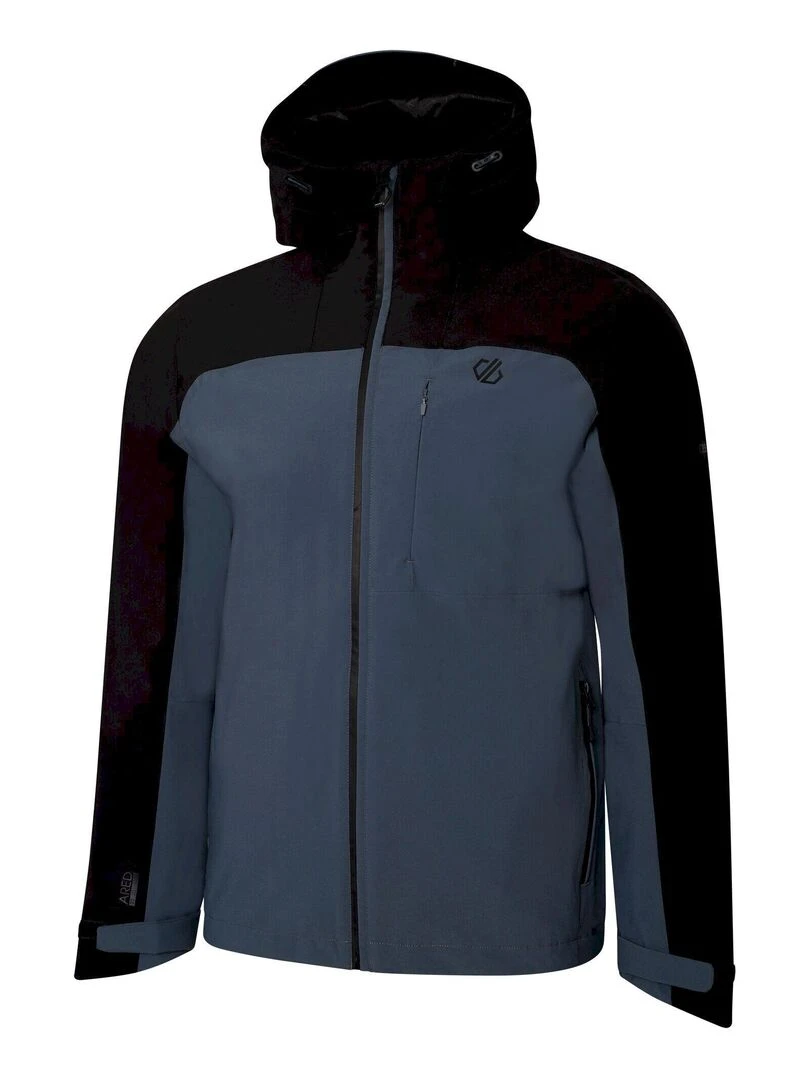 Dare 2B   Veste imperméable THE JENSON BUTTON EDIT   DILUENT   Bleu gris