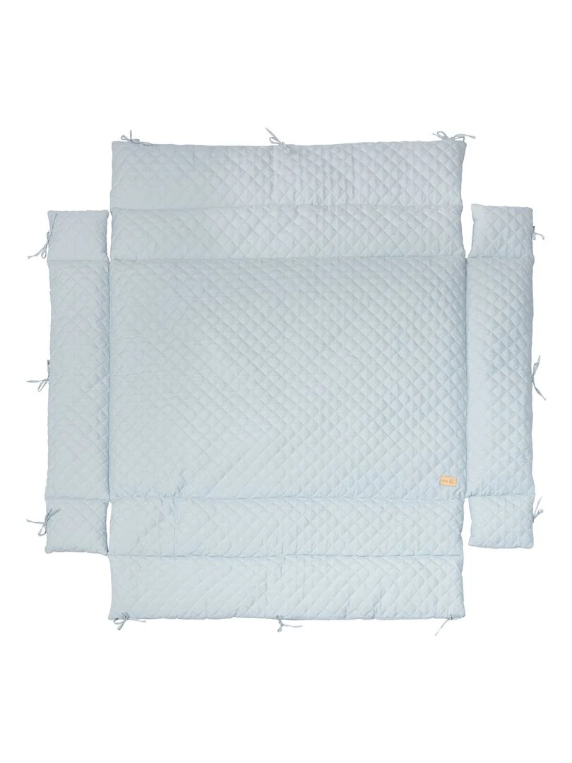 Tapis de parc rectangulaire avec bords imperméable 'ROBA' roba Style Bleu clair