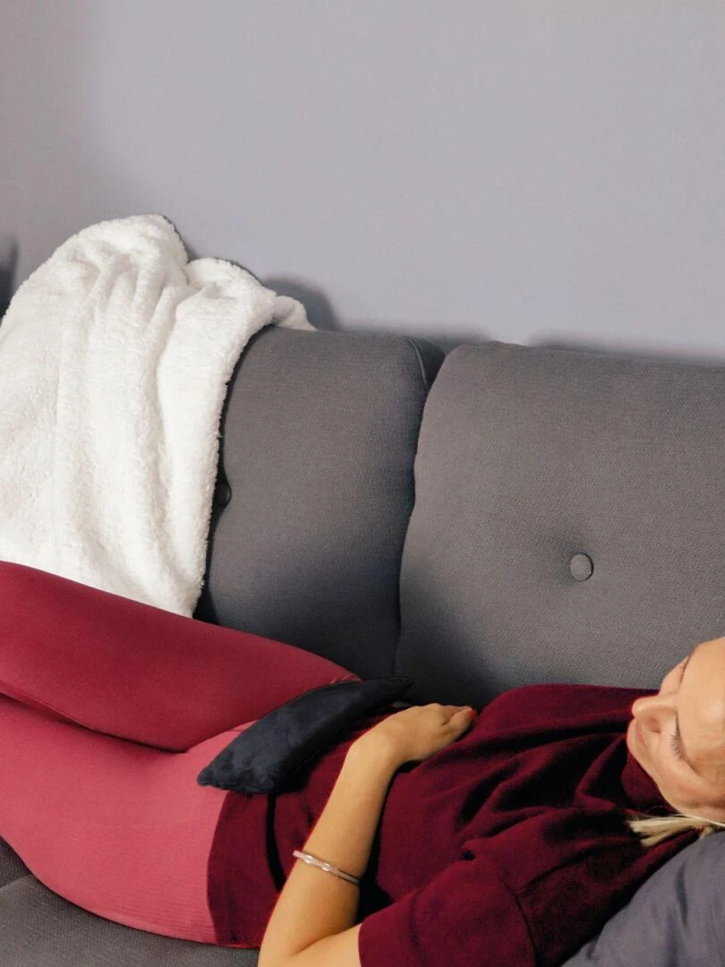 Bouillotte chauffante ou refroidissante déhoussable pour toutes parties du corps   Vivezen   Noir