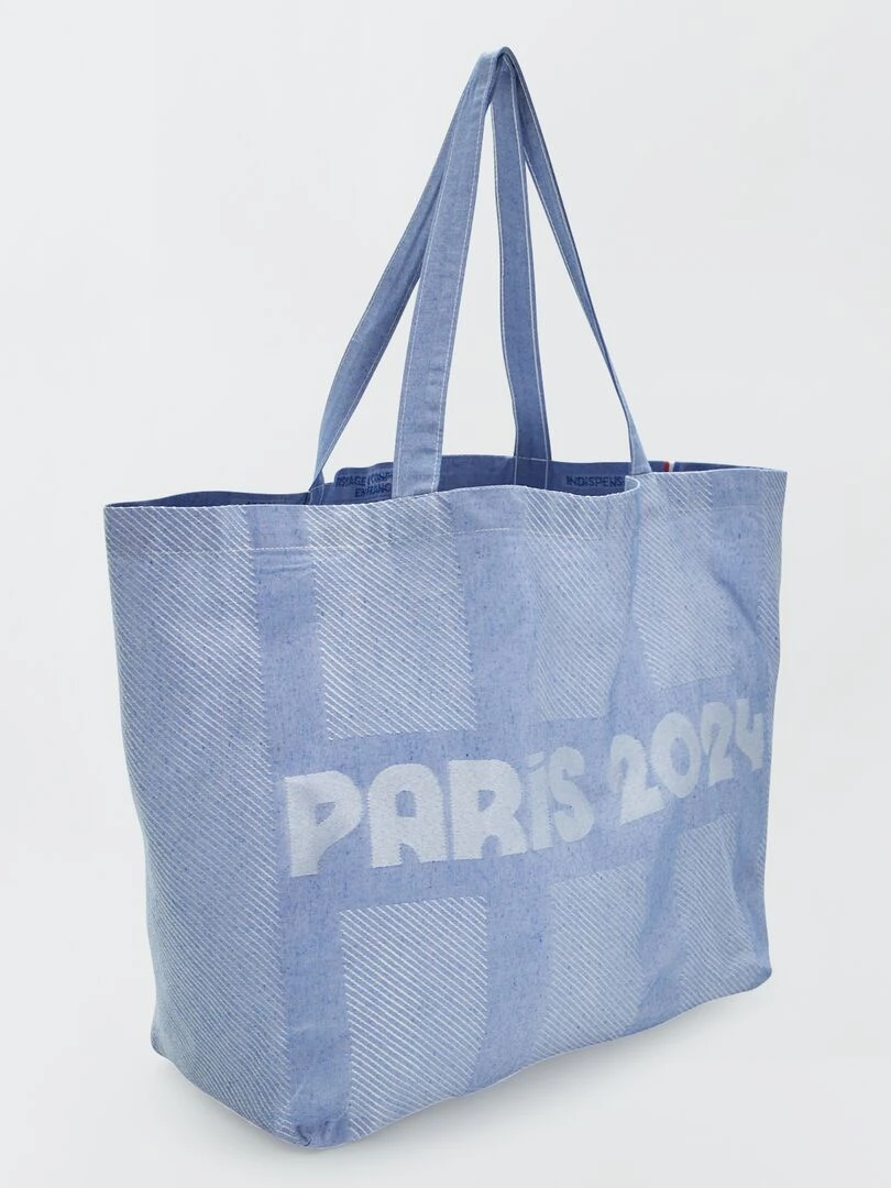 Grand tote bag Paris 2024 BLEU
