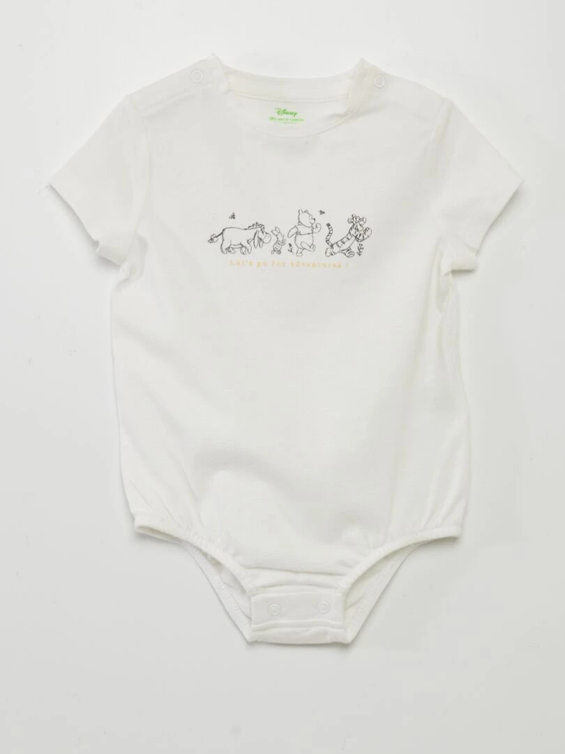 Body en jersey 'Disney' Blanc