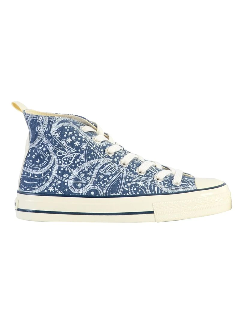 Basket à Lacets Victoria Bleu
