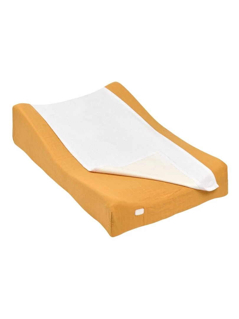 Housse pour matelas à langer Sofalange miel (45 x 74 cm)   Jaune