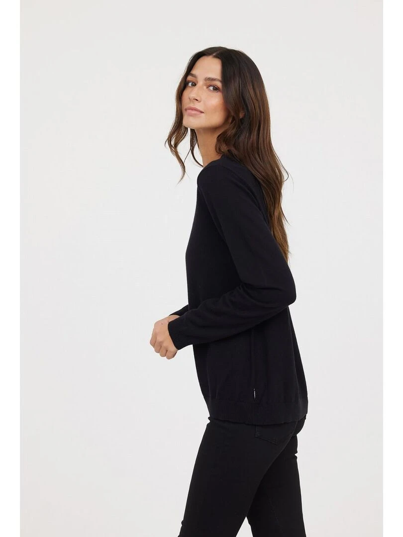 Lee Cooper Pull coton regular CACIRI Noir