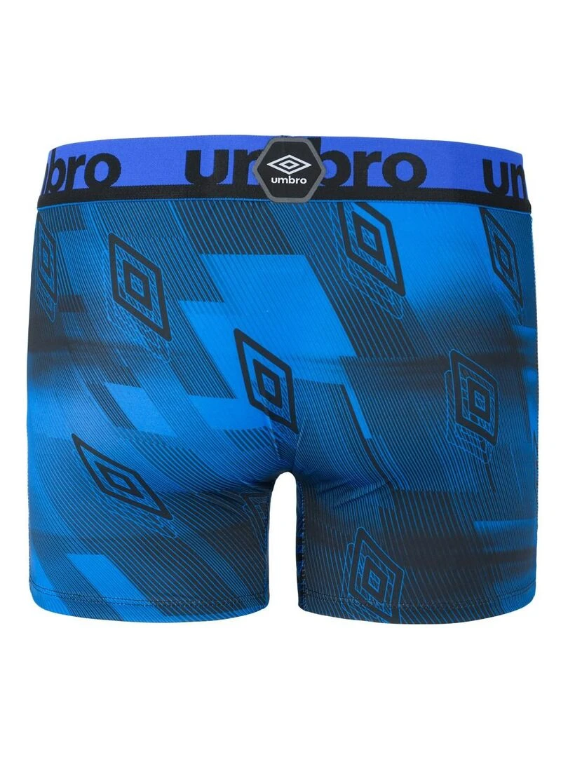 Lot de 4 Boxers homme imprimé Sublimation Umbro   Gris