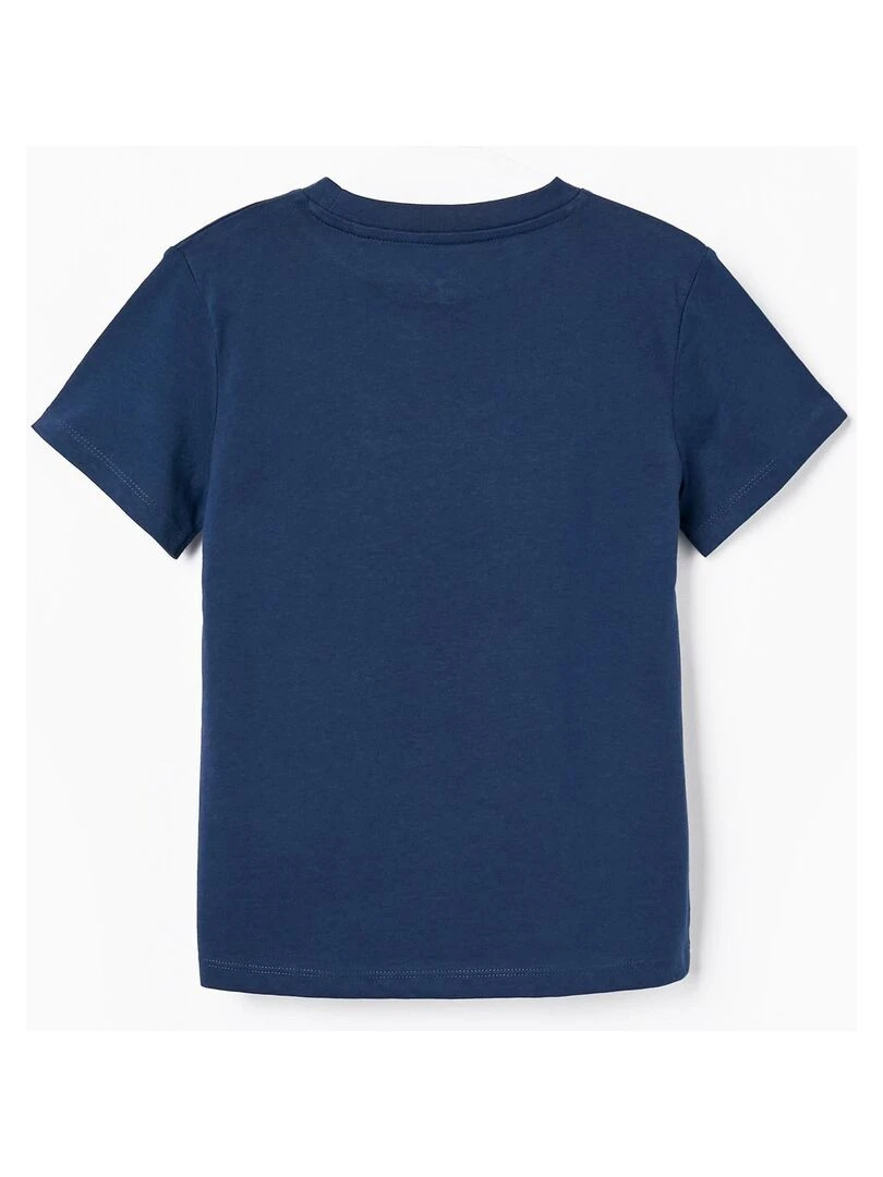 T shirt à manches courtes pour garçon 'Swallows' manches courtes Bleu foncé