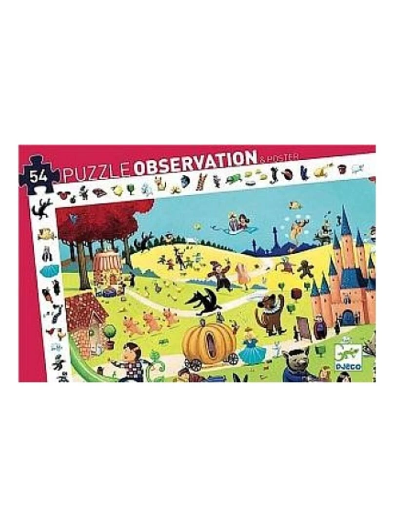 Puzzle Observation 54p Les Contes N/A