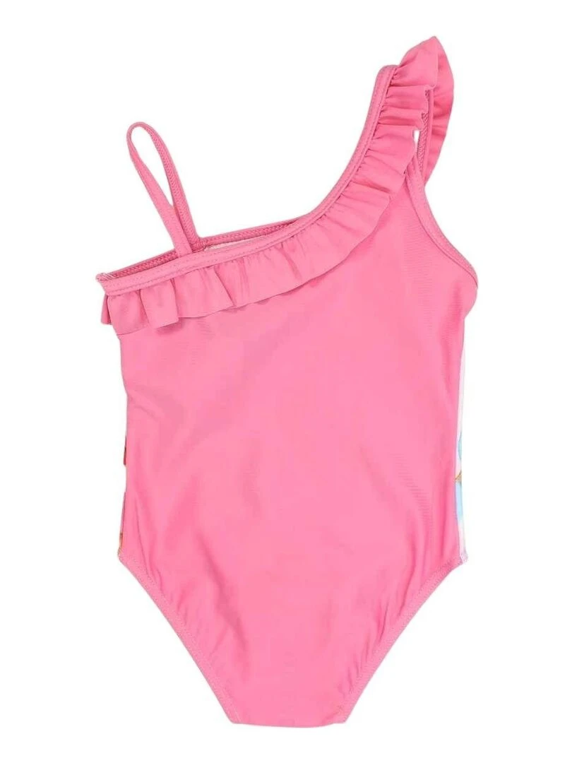 Disney Maillot De Bain fille imprimé Princesse Rose fushia
