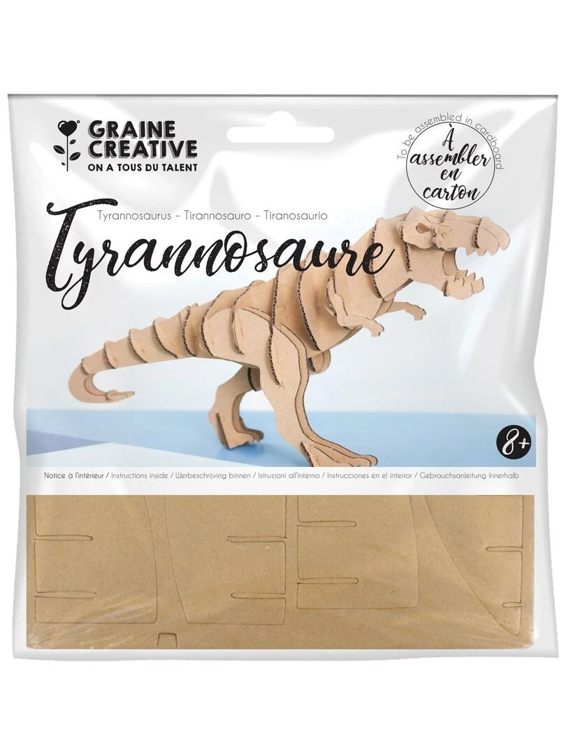 Maquette en carton theme Tyranosaure N/A