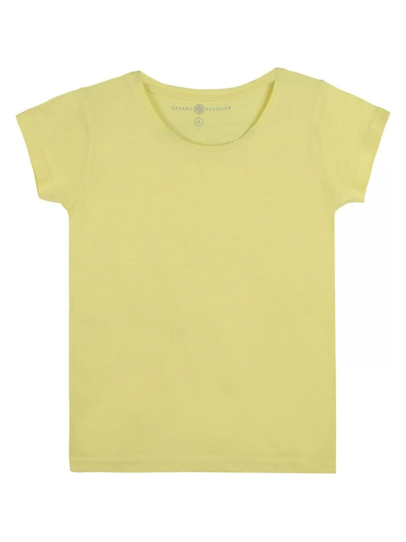 T shirt rond MARINE   Gérard Pasquier   Jaune