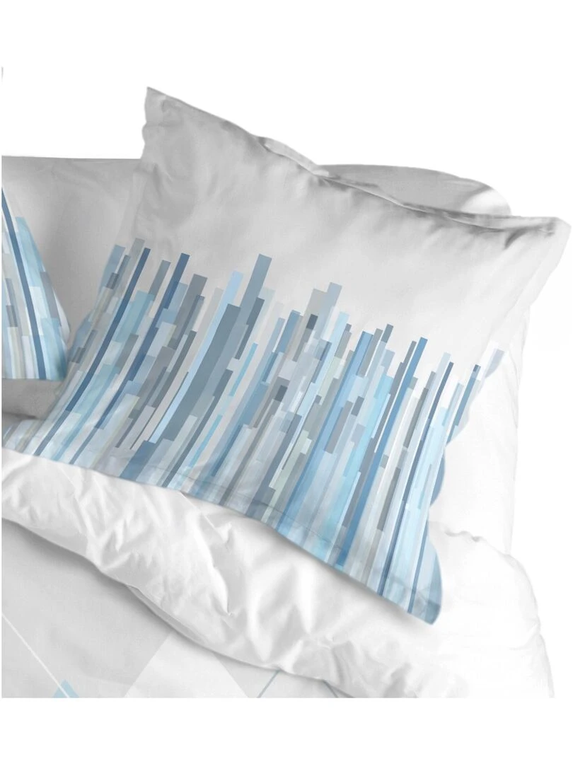 Taie d'oreiller Crystal "Happyfriday"   Blanc