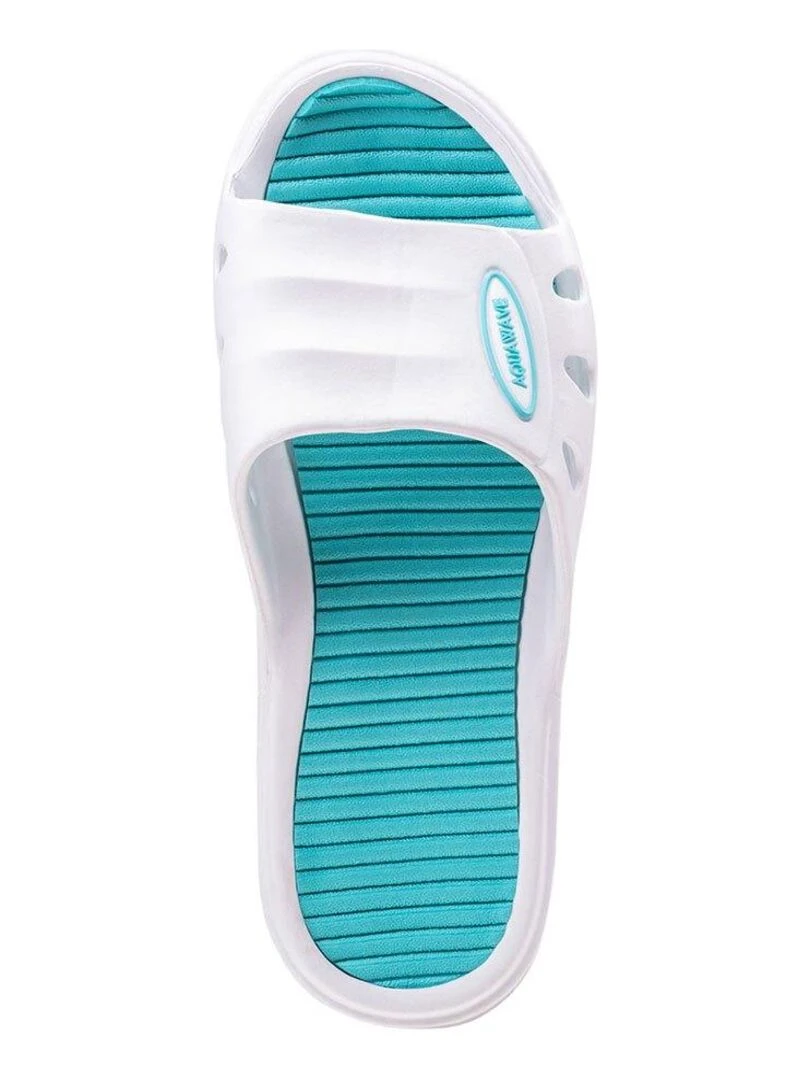 Aquawave   Claquettes MANUSA   Blanc Bleu