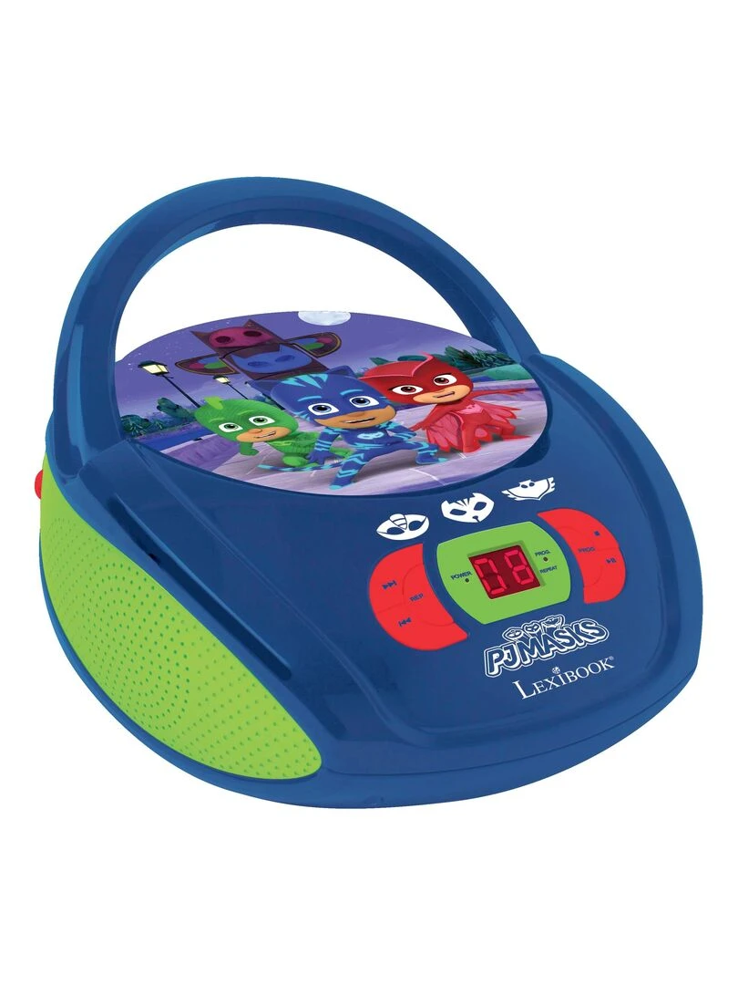 Lecteur Cd Portable Avec Prise Micro Pyjamasques N/A
