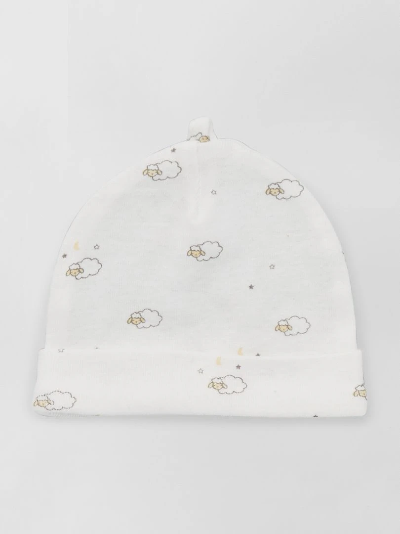 Lot de 2 bonnets GRIS
