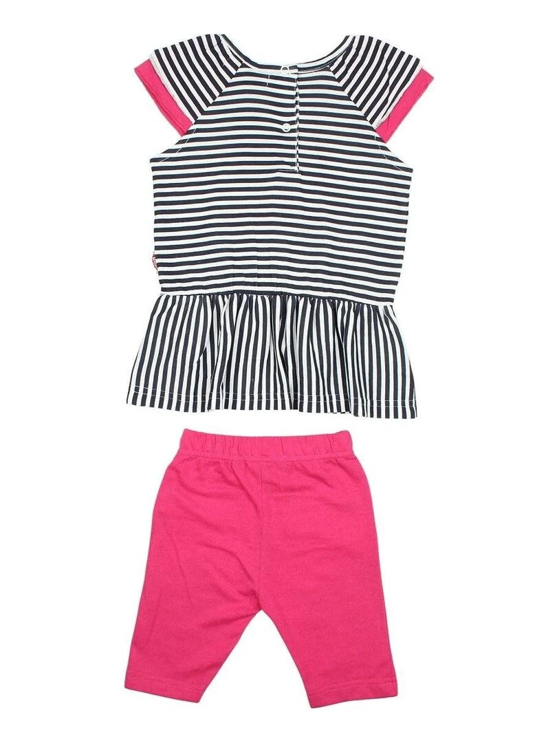 Lee Cooper Ensemble Tunique legging bébé fille Imprimé Lee Cooper Bleu marine
