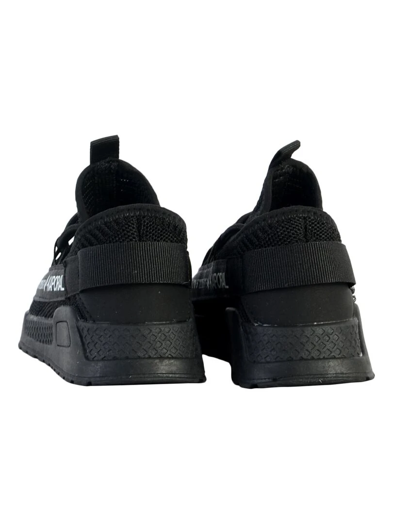 Basket à Lacets Enfant Kaporal Dofini   Noir