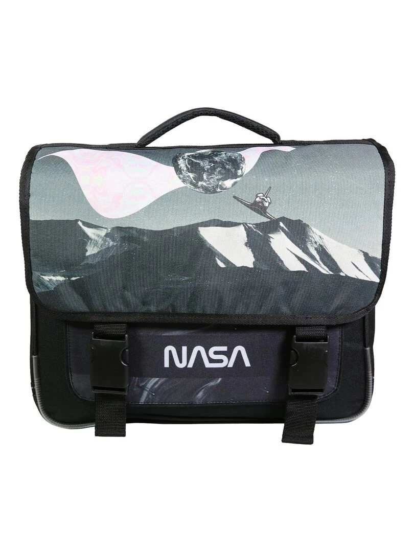BAGTROTTER Cartable 38 cm Nasa Gris Gris