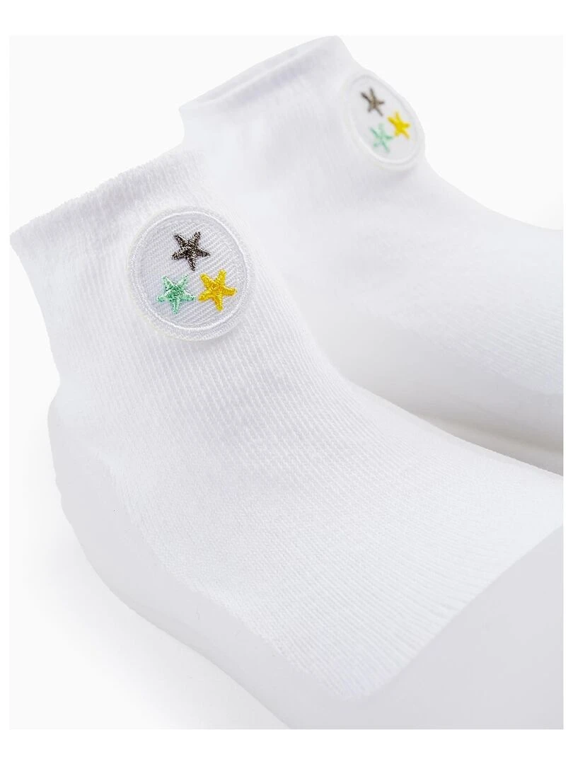 Steppies Chaussons Chaussettes Pour Bébé 'Étoiles'  UNDER THE STARS   Blanc