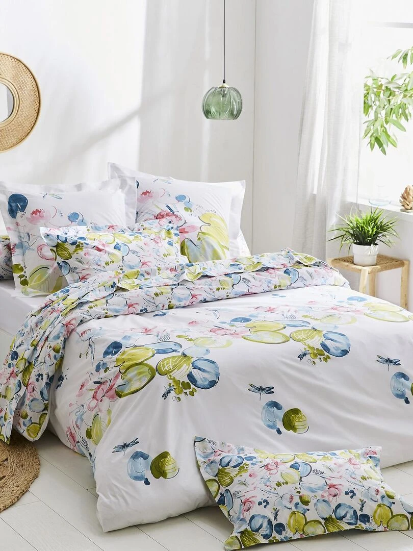 Ensemble 4 pièces Nénuphar Blanc