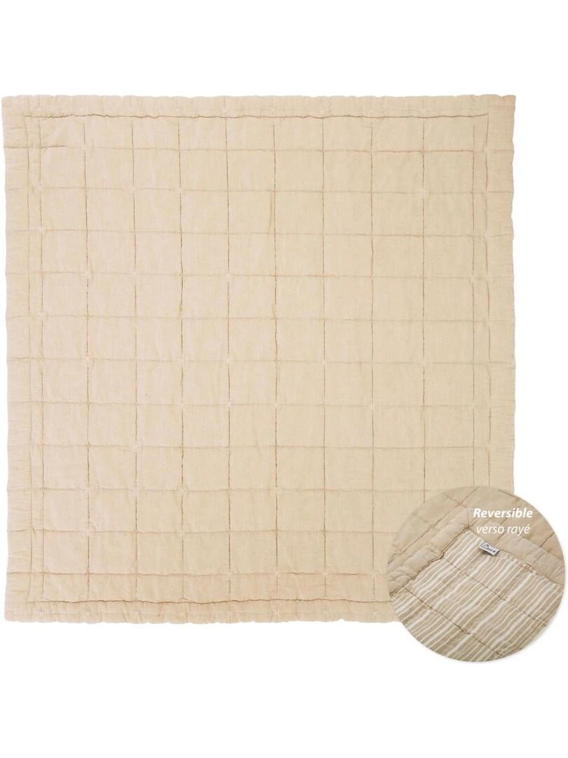 Baby Relax Tapis Coton Anna Caramel Lave par Nattiot 87 x 100 c Marron caramel