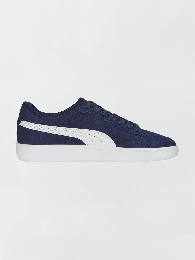 Baskets 'Puma' 'Suede Smash'   Bleu marine