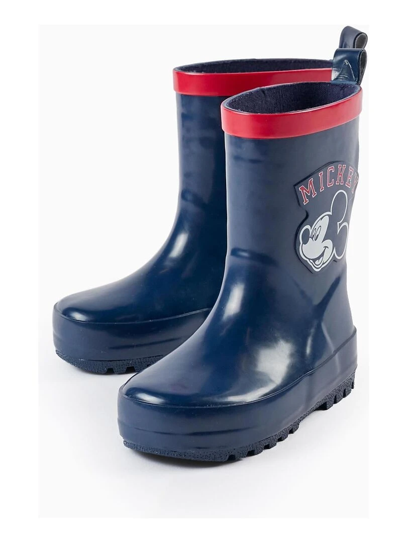 Bottes en Caoutchouc pour Bébé Garçon 'Mickey' MICKEY Bleu foncé