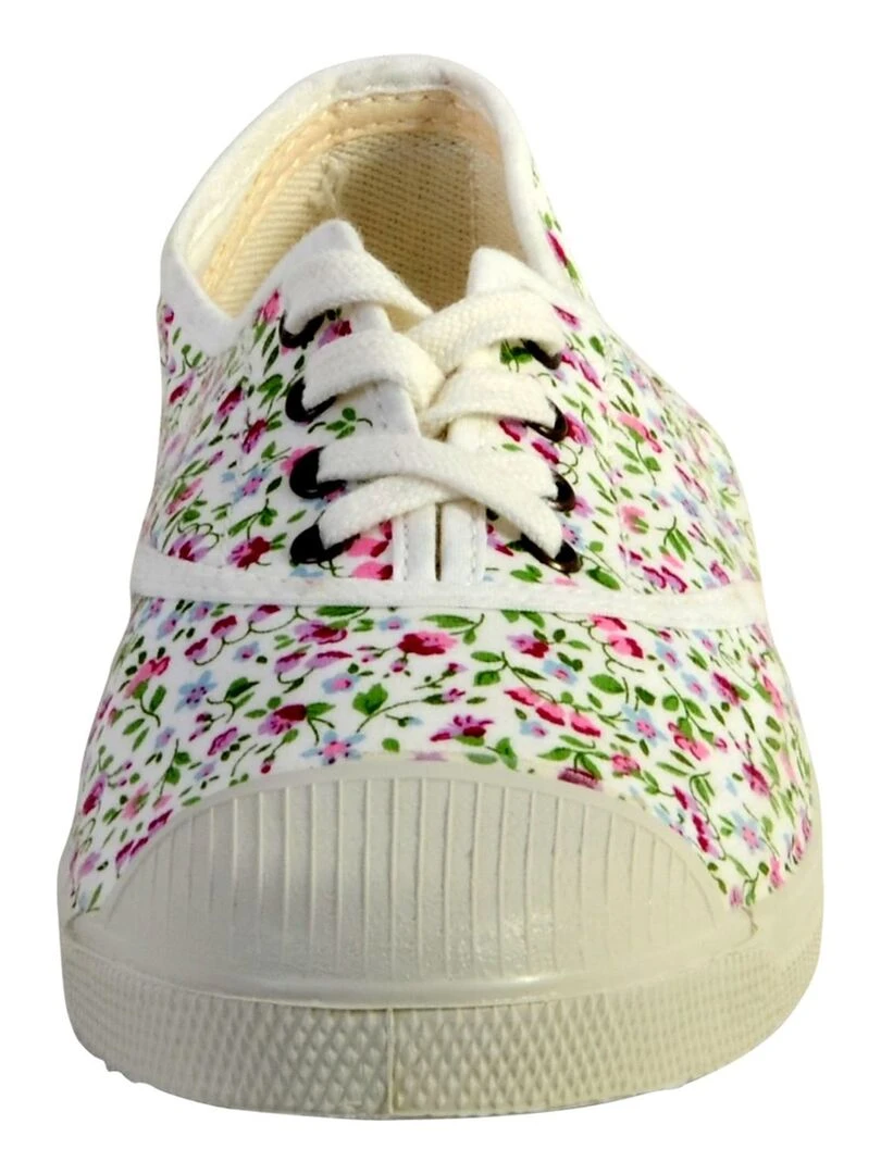 Tennis Lacet Natural World INGLES LIBERTY TINTADO  119   Blanc