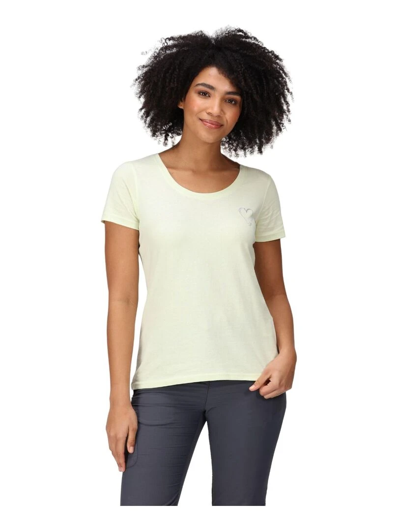 Regatta   T shirt FILANDRA   Vert tilleul