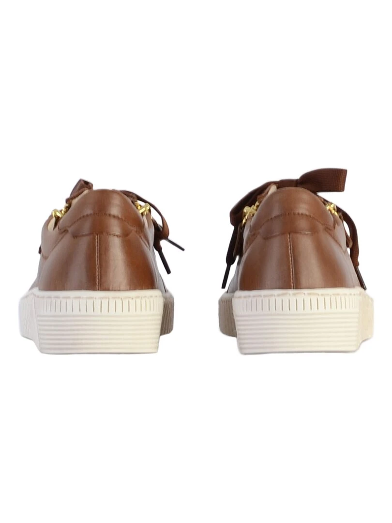 Basket Cuir Gabor Cuoio   Marron