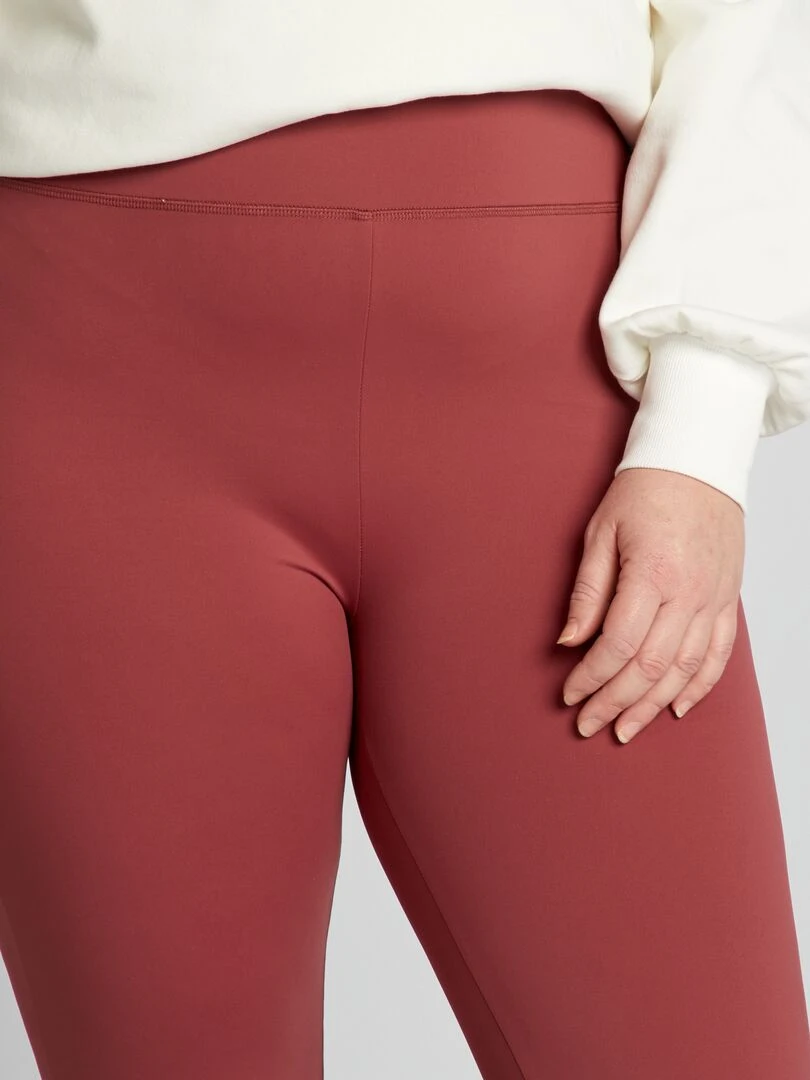 Legging de sport en néoprène   Rouge