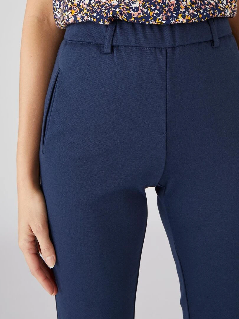 Pantalon maille milano Damart Bleu marine