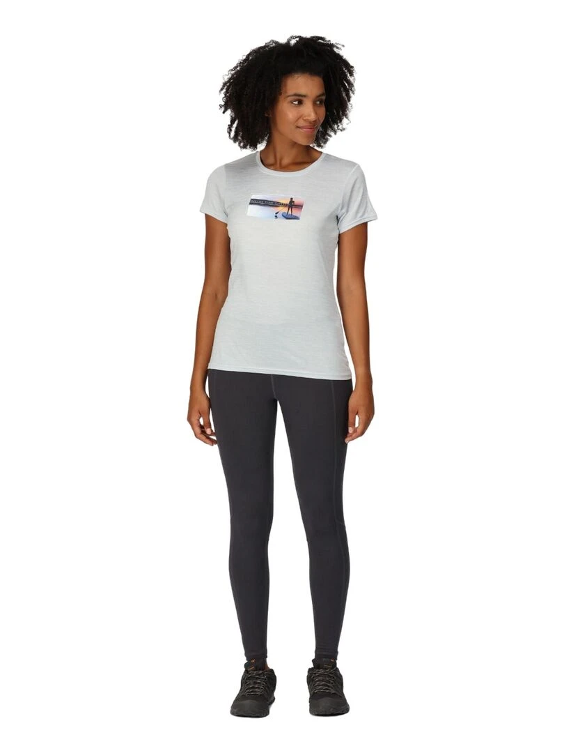 Regatta   T shirt FINGAL   Gris moyen