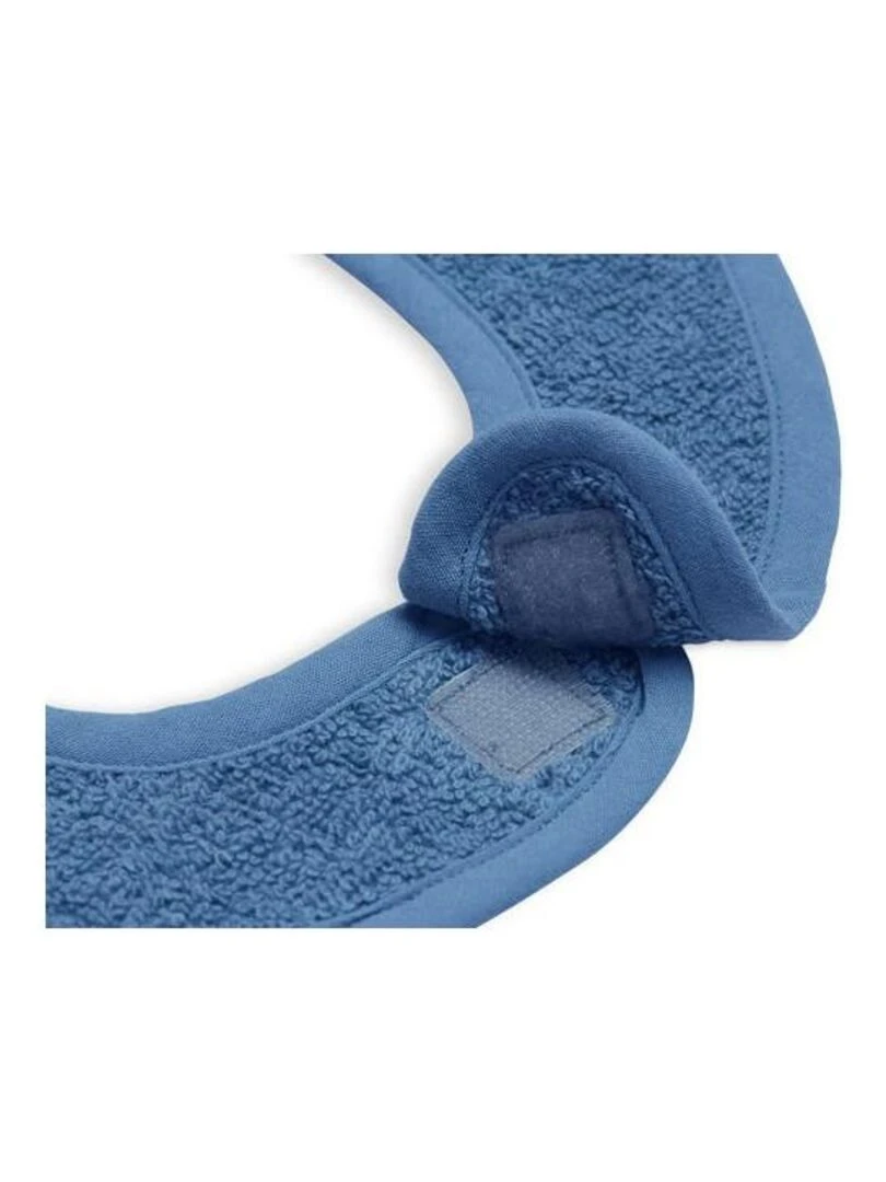 Bavoir Éponge Jeans Bleu   Jollein   Bleu