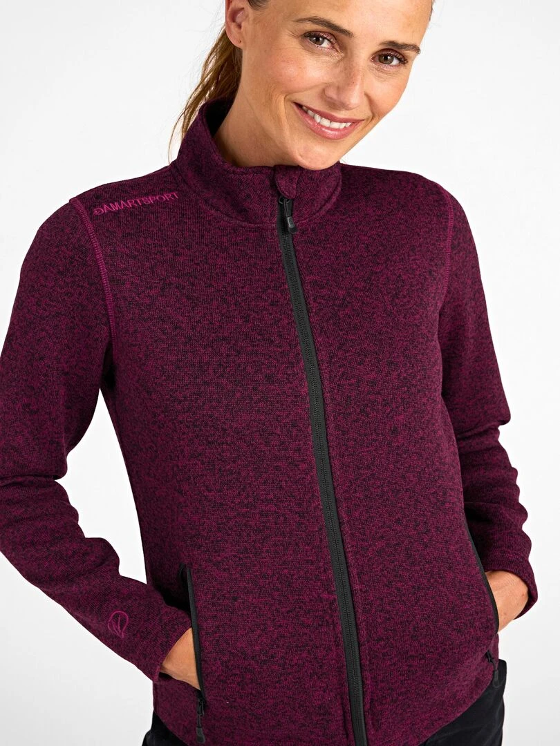Polaire col montant Thermolactyl femme DamartSport Violet prune
