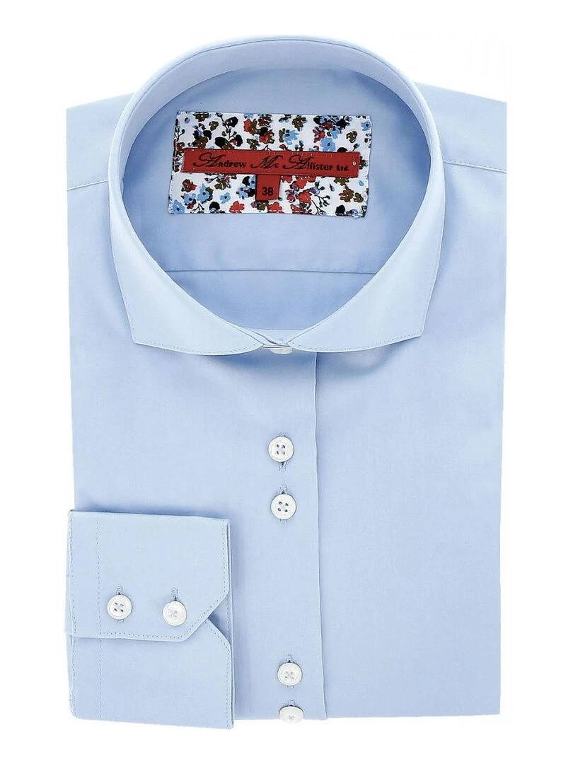 Chemise mode SKETON Bleu