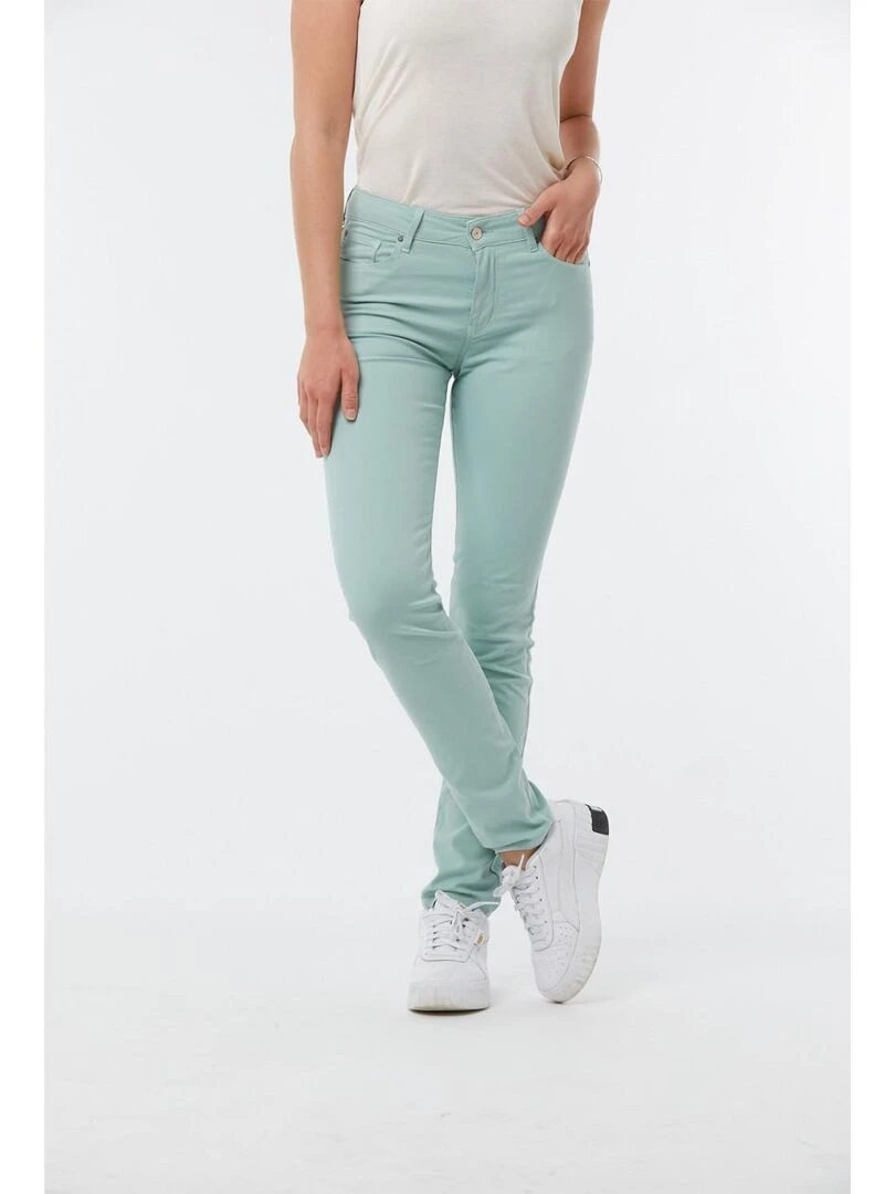 Lee Cooper   Pantalon coton  LC135   Vert jade